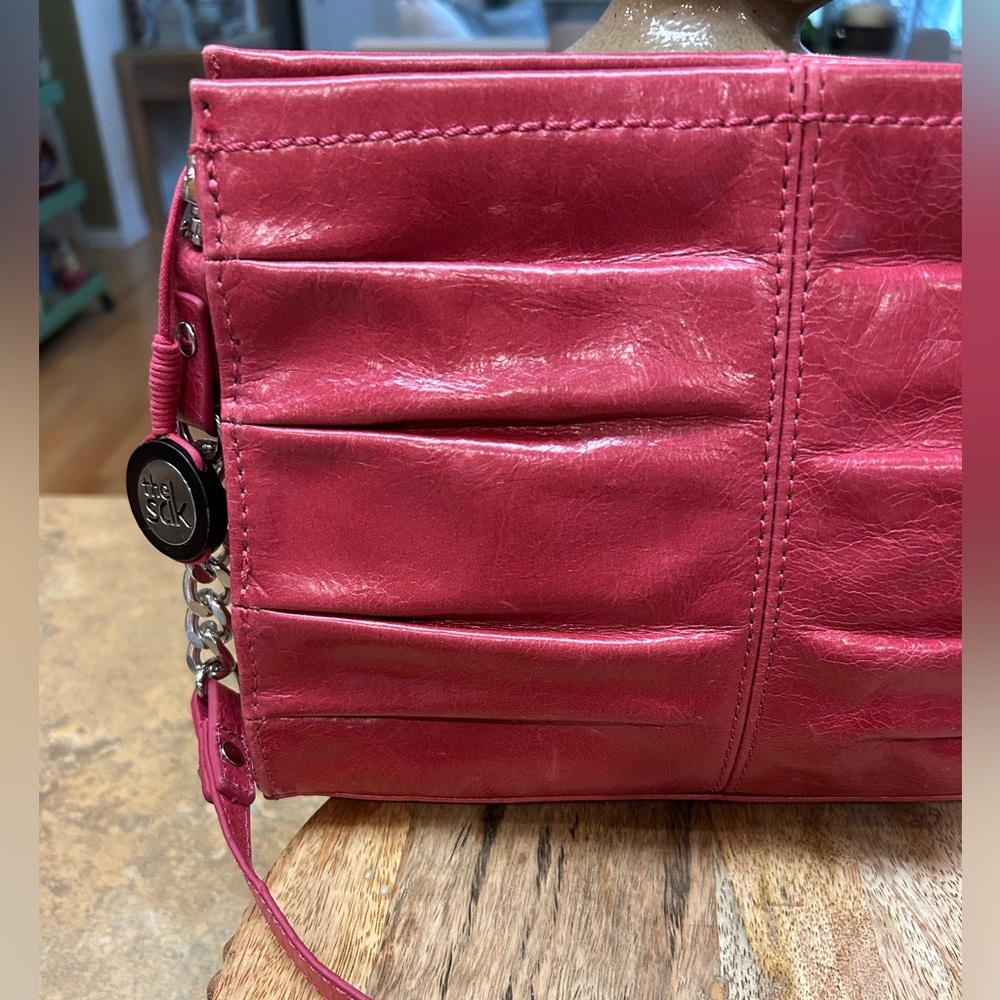 The Sak Limited Edition Pink Leather Crossbody Bag - Picture 2 of 16